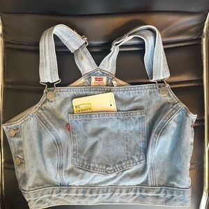 Levi's Blue Denim Bralette